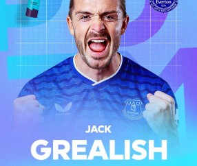 8月4次助攻五大联赛同期最多！格拉利什生涯首次当选英超月最佳