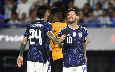 阿根廷5-0赞比亚！正赛5连胜 梅西无私让点+连续21年为国家队破门